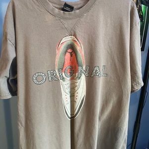 Vintage Fire Red 3 Jordan Shirt